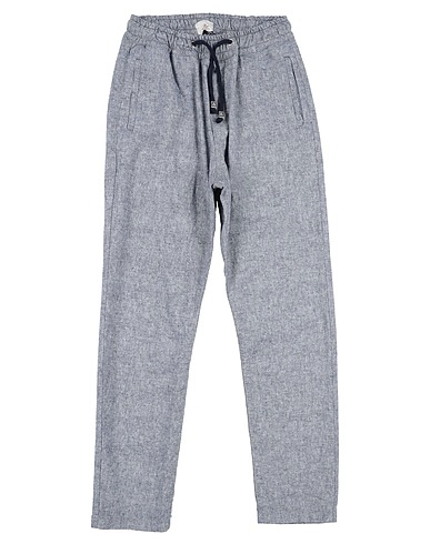 PEUTEREY Casual trouser Slate blue 55% Cotton, 44% Linen, 1% Elastane