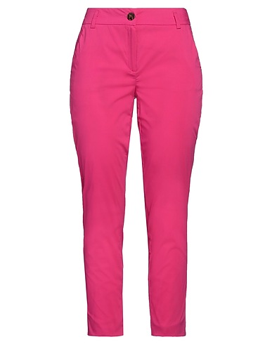 EMME by MARELLA Casual trouser Fuchsia 63% Cotton, 26% Polyamide, 11% Elastane
