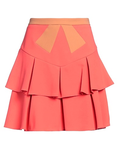 ELISABETTA FRANCHI Mini skirt Coral 100% Polyester