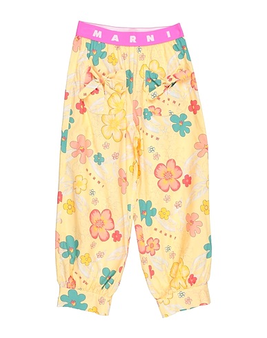 MARNI Casual trouser Yellow 100% Cotton