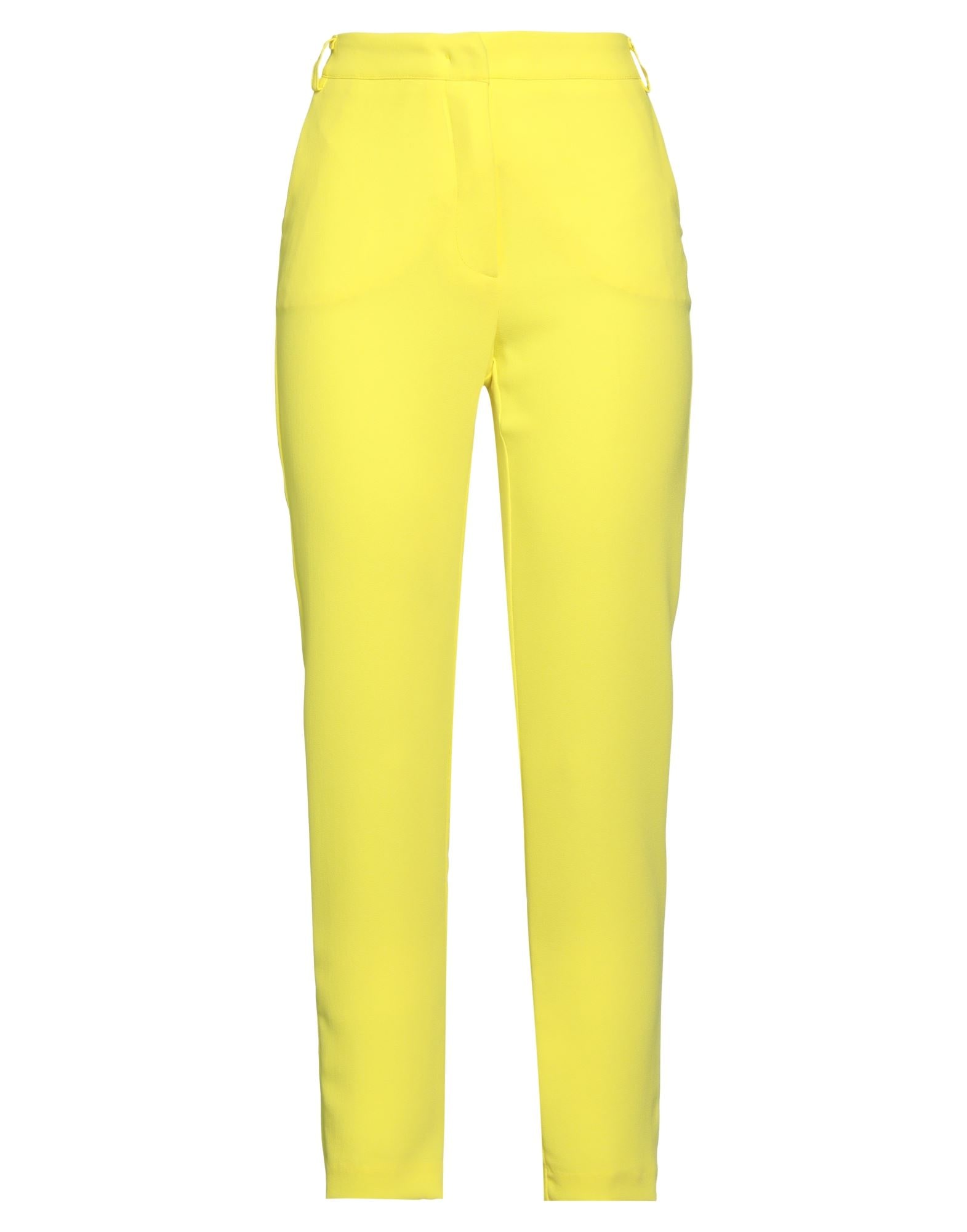 パンツ MOSCHINO COUTURE Woman Pants Yellow Cream 03085520 0005 MOSCHINO COUTURE | Yellow Women's Casual Pants | YOOX