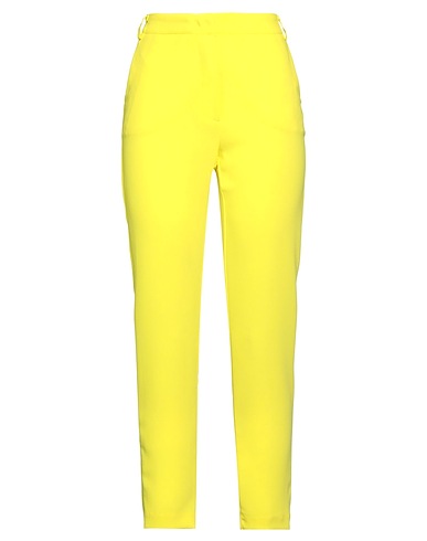 SOALLURE Casual trouser Yellow 100% Polyester