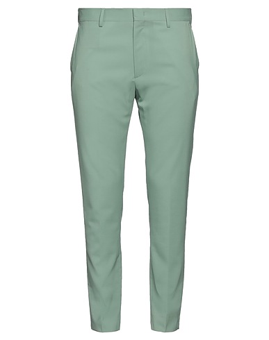 LOW BRAND Casual trouser Light green 100% Wool