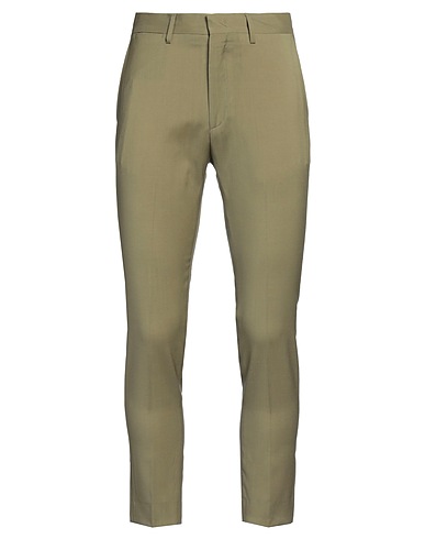 LOW BRAND Pantalone Verde militare 100% Lana