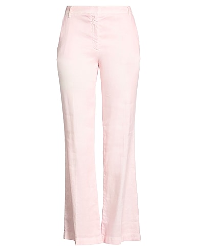 JACOB COHЁN Pantalone Rosa chiaro 57% Lino, 41% Lyocell, 2% Elastan, Poliestere, Cotone