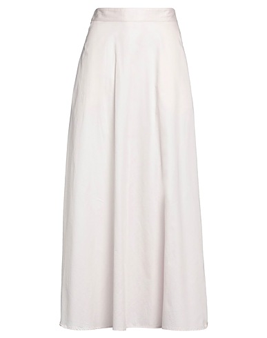 CAMICETTASNOB Maxi Skirts Light pink 100% Cotton