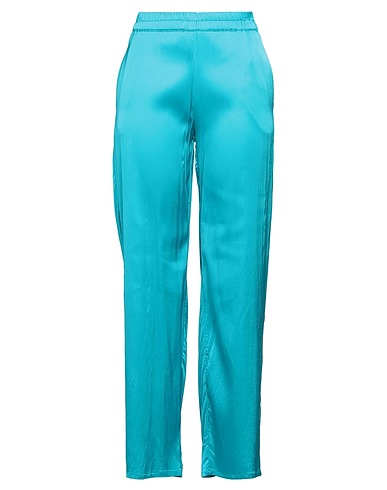 CAMICETTASNOB Pantalone Turchese 97% Viscosa, 3% Elastan