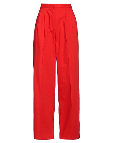 CAMICETTASNOB Pantalone Rosso pomodoro 62% Cotone, 33% Poliestere, 5% Elastan