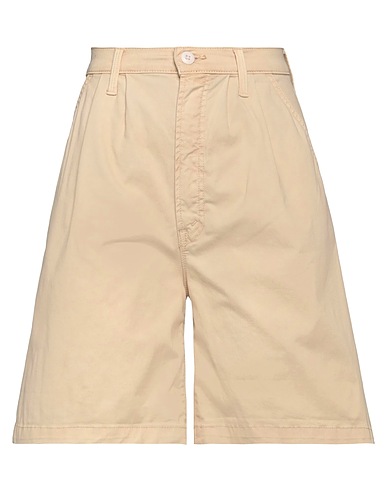 MOTHER Shorts & Bermuda Ivory 98% Cotton, 2% Elastane