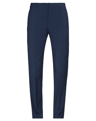 AMI ALEXANDRE MATTIUSSI Casual pants Navy 100% Virgin Wool