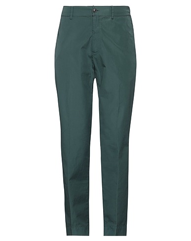 GRIFONI Pantalon Vert foncé 100% Coton