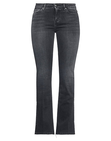 DON THE FULLER Bootcut Jeans Black 92% Cotton, 6% Polyester, 2% Elastane