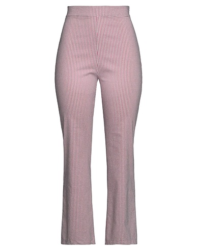KONTATTO Casual trouser Pink 60% Cotton, 40% Polyester