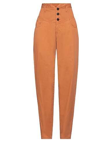 PINKO Casual trouser Tan 100% Cotton