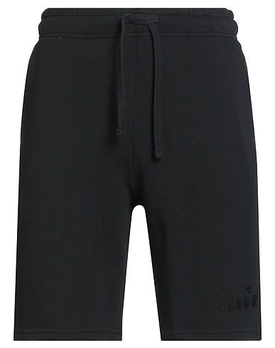 DIADORA Shorts & Bermuda Black 100% Cotton