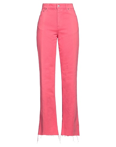 DEPARTMENT 5 Denim trousers Fuchsia 100% Cotton