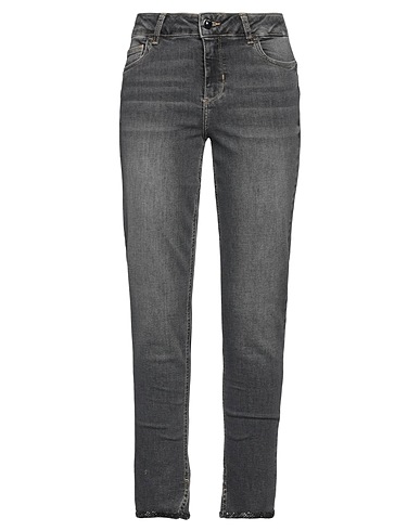 LIU •JO Denim pants Lead 96% Cotton, 4% Elastane