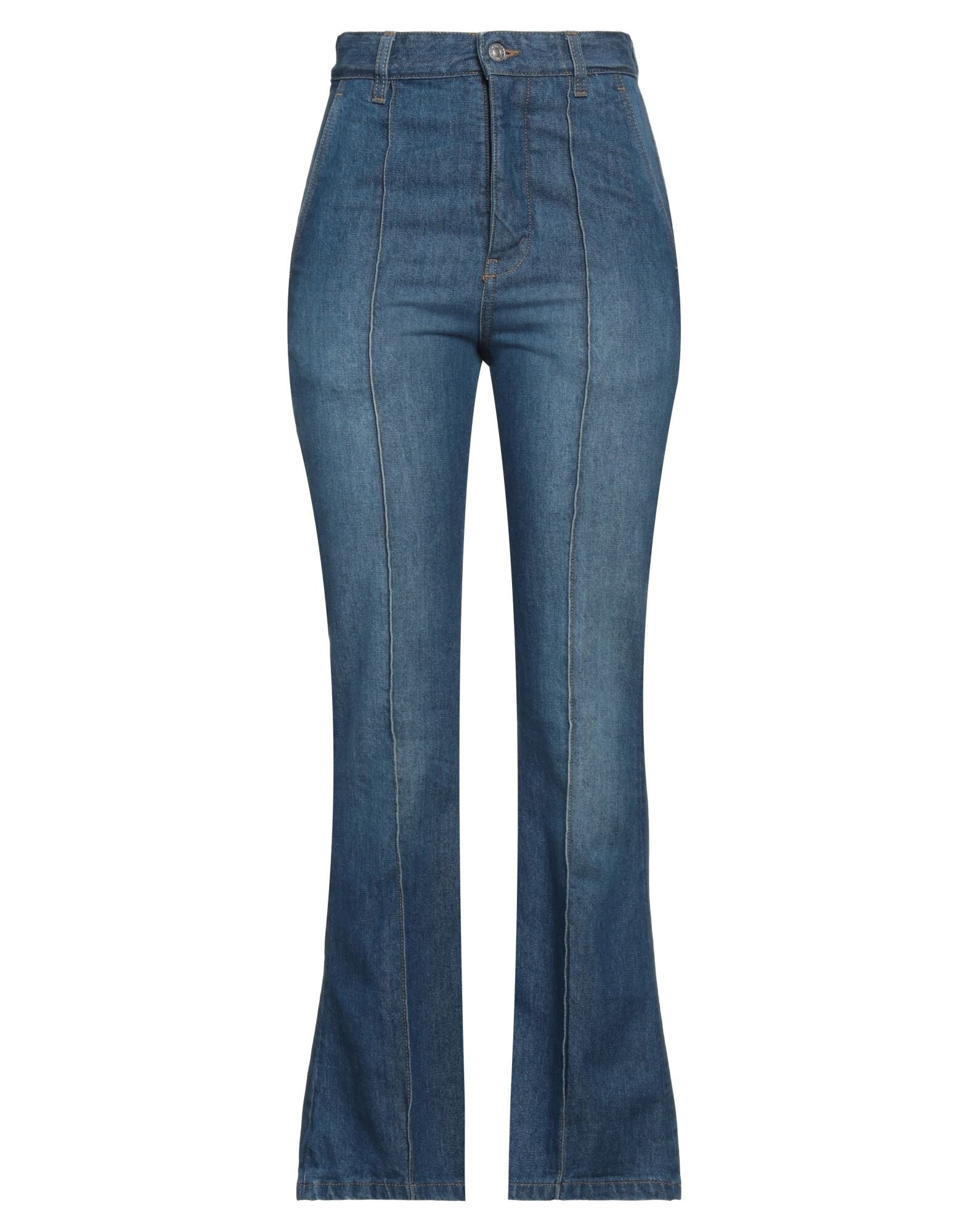 Victoria Beckham 24SS デニム・ジーパン ブルー系 Victoria Relaxed Jean In Light Blue Wash | Designer Jeans