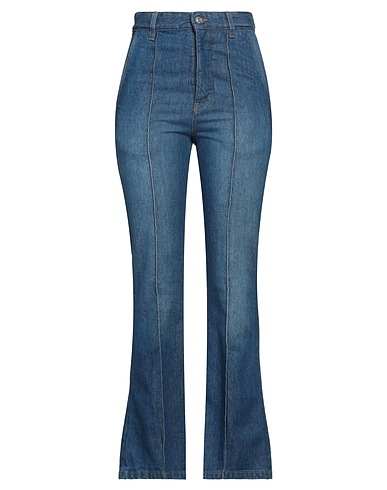 VICTORIA BECKHAM Denim trousers Blue 100% Cotton