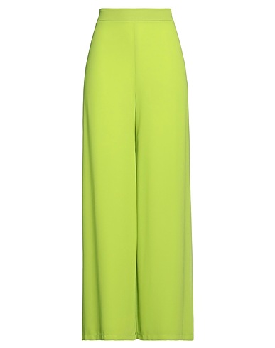 CLIPS Casual trouser Light green 100% Polyester
