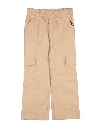 CONVERSE Pantalone PAPERBAG WIDE LEG WOVEN PANT
 Sabbia 98% Cotone, 2% Elastan