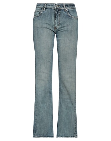 GANNI Bootcut Jeans Blue 98% Organic cotton, 2% Elastane