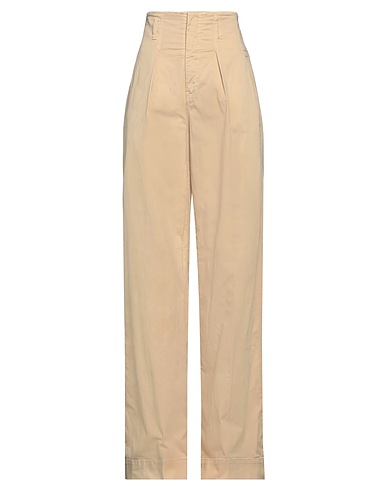 PINKO Casual pants DENIM Sand 98% Cotton, 2% Elastane