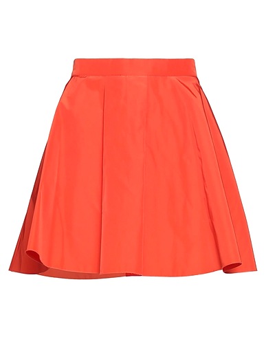 OLLA PARÉG Mini skirt Orange 100% Polyester