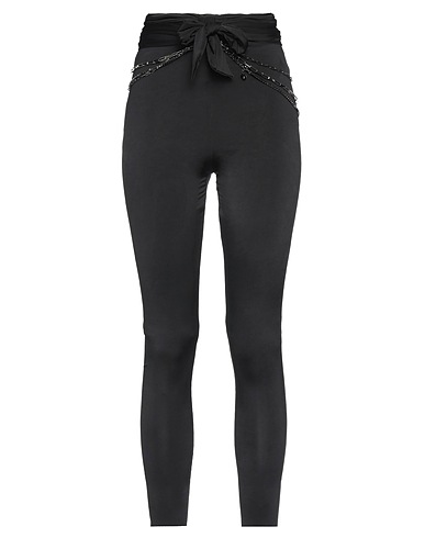 THE ATTICO Pantalone Nero 95% Poliestere, 5% Elastan