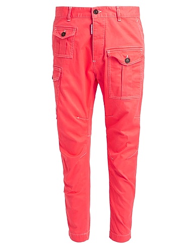 DSQUARED2 カーゴパンツ コーラル コットン 97% / ポリウレタン 3%