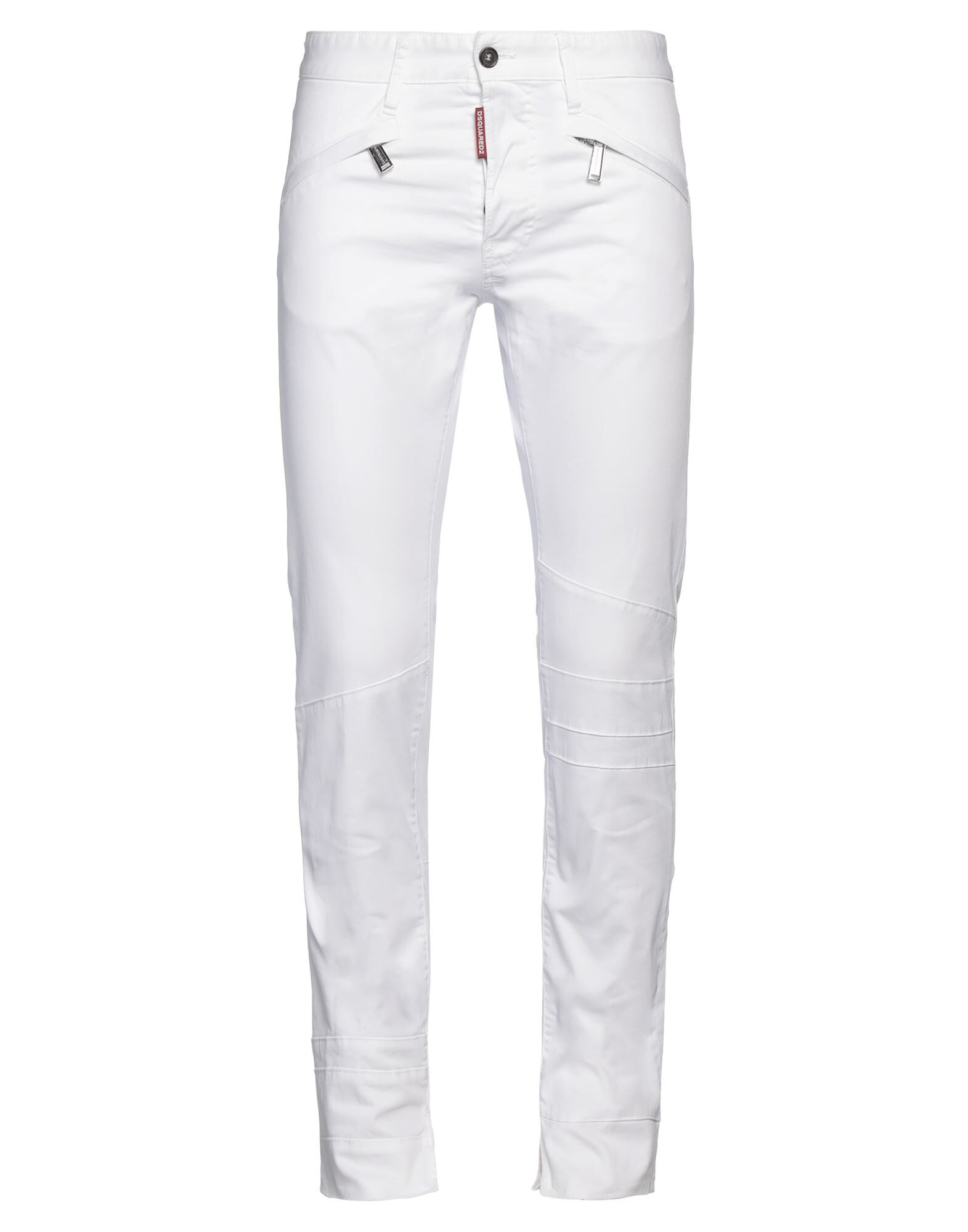 パンツ DSQUARED2 Woman Pants White S72KA1169S76639 100 Dsquared2 Outlet: pants in cotton blend - White | Dsquared2