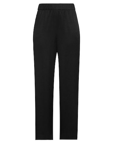 IVY OAK Pantalone Nero 89% Viscosa, 11% Poliestere