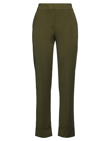 SIYU Casual pants Military green 95% Viscose, 5% Elastane