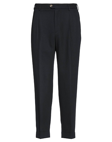 PT Torino Pantalone Blu notte 75% Viscosa, 14% Lino, 11% Cotone