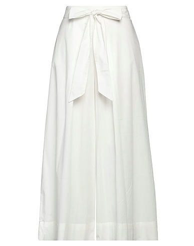 ALPHA STUDIO Pantalon Blanc 98% Coton, 2% Élasthanne
