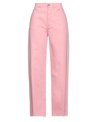 BOYISH Denim pants Pink 70% Cotton, 30% Recycled polyester