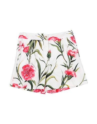 DOLCE&GABBANA Shorts & Bermuda White 100% Cotton