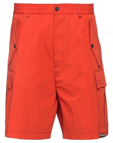 DSQUARED2 Shorts & Bermuda Rust 97% Cotton, 3% Elastane