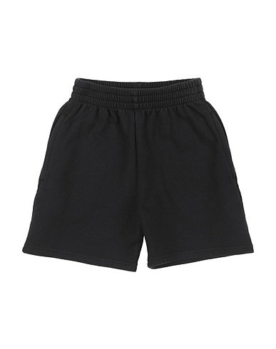 BALENCIAGA KIDS Shorts & Bermuda Black 100% Cotton