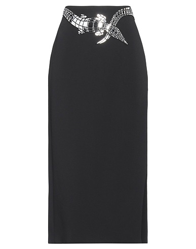 DAVID KOMA Long skirt 52% Acetate, 45% Viscose, 3% Elastane