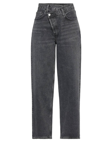 AGOLDE Denim trousers Black 100% Organic cotton
