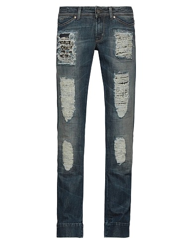 JACOB COHЁN Denim trousers Blue 98% Cotton, 2% Elastane