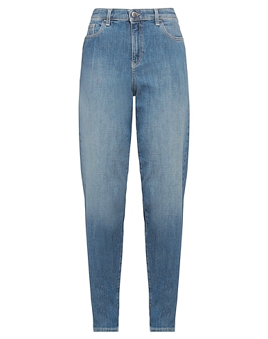 EMPORIO ARMANI Denim trousers BLU 99% Cotton, 1% Elastane