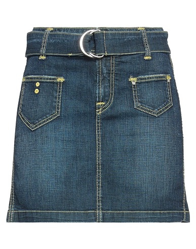 JACOB COHЁN Denim skirt 98% Cotton, 2% Elastane