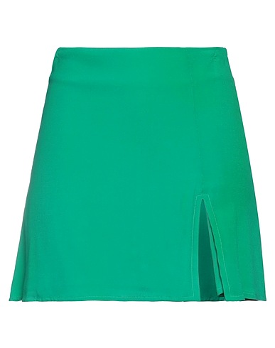 MAR DE MARGARITAS Minigonna Verde 100% Viscosa, Poliestere