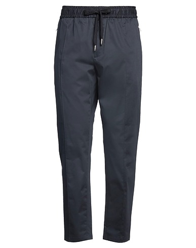 DOLCE&GABBANA Casual pants Midnight blue 96% Cotton, 4% Elastane, Polyester, Viscose