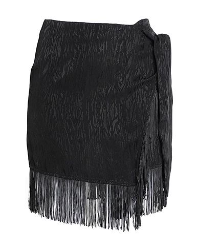 EDITED Mini skirt Fjella Skirt
 Black 60% Viscose, 40% EcoVero™ viscose