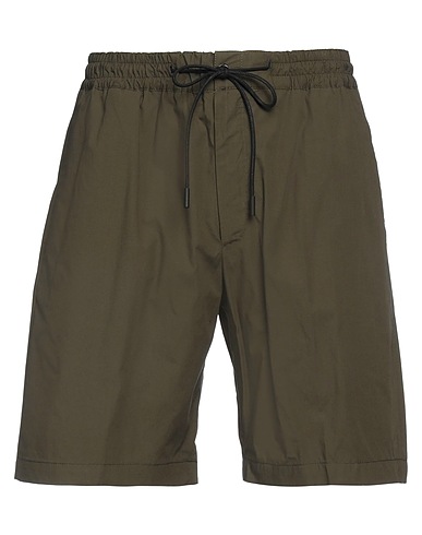 PT Torino Shorts & Bermuda Military green 97% Cotton, 3% Elastane