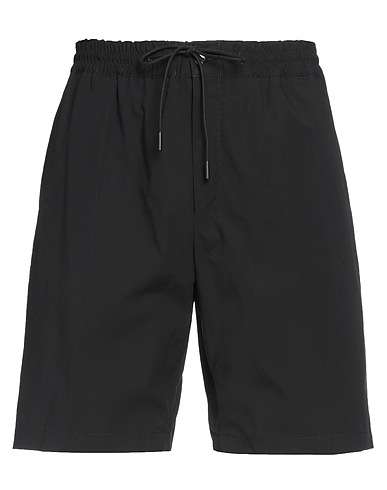 PT Torino Shorts & Bermuda Black 97% Cotton, 3% Elastane