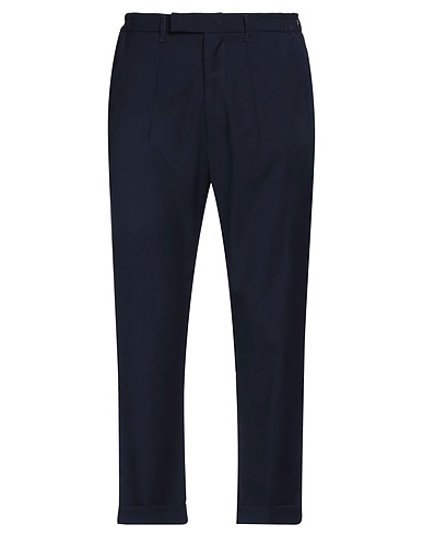 IMPERIAL Pantalon Bleu nuit 69% Polyester, 29% Viscose, 2% Élasthanne